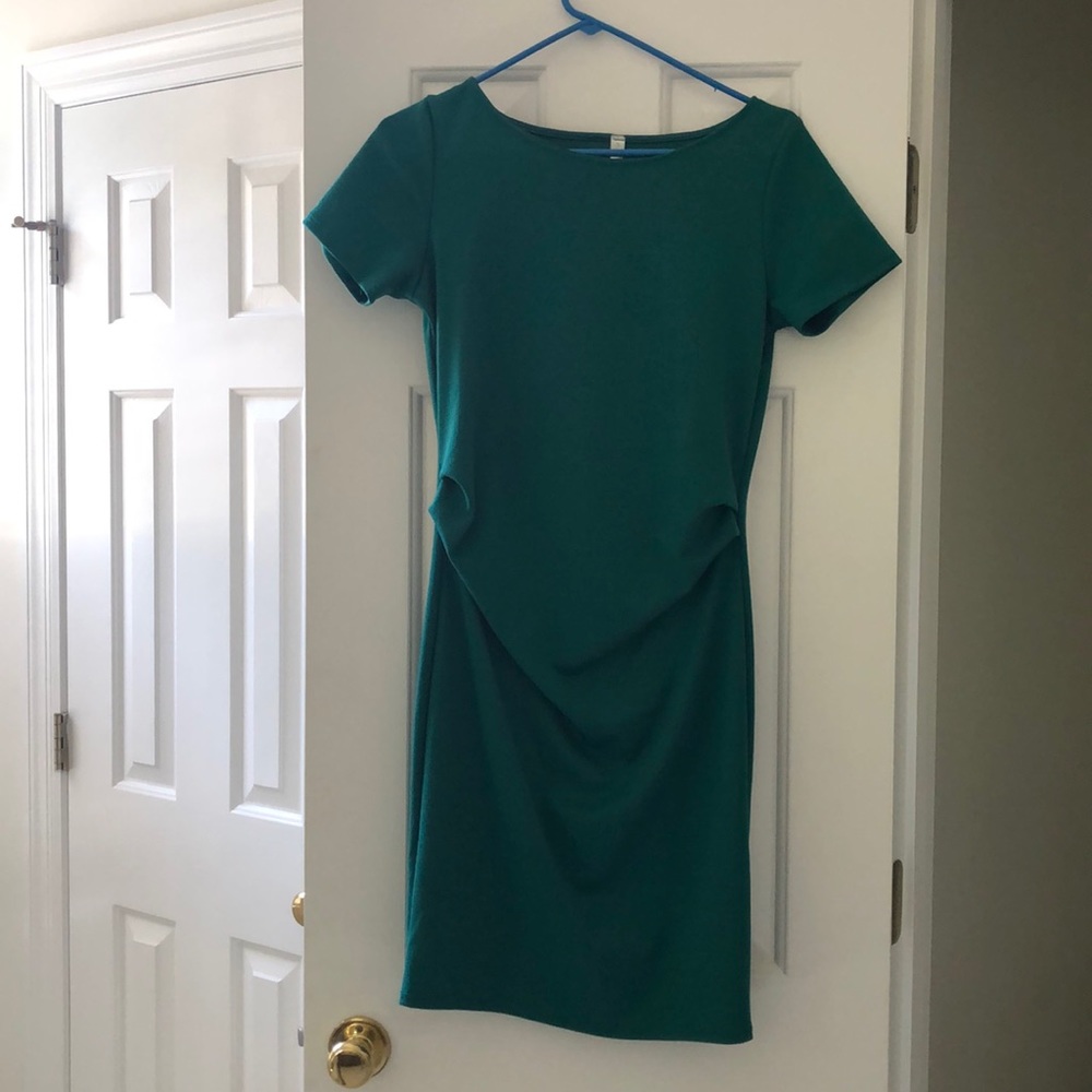 Pinkblush maternity dress green